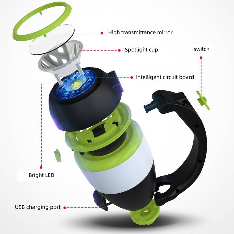 Foldable LED 3-in-1 Lamp